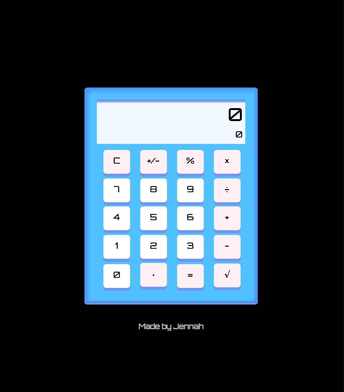 Javascript Calculator